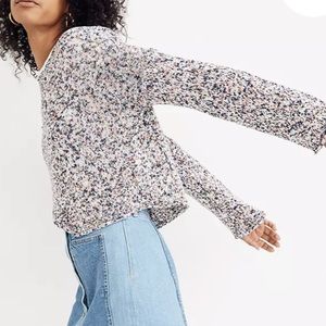 Brownstone Flecked Pullover Oversized Sweater XXS